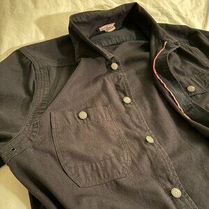 Carbon 2 Cobalt Mens Jacket, Blk, rocker style, L